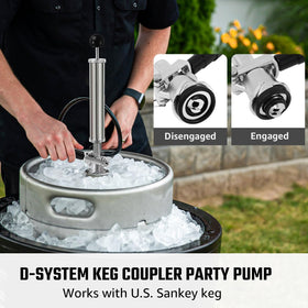 Hilangsan stainless steel beer tap delivering durable, precise pours