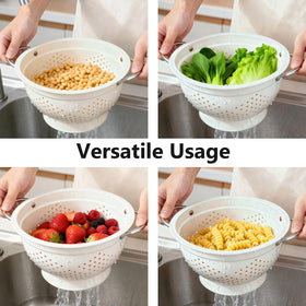 Hillbond colanders rinse vegetables and fruits efficiently