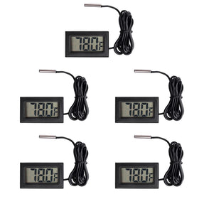 HiLetgo digital fridge thermometer front view for precise food temperature monitoring