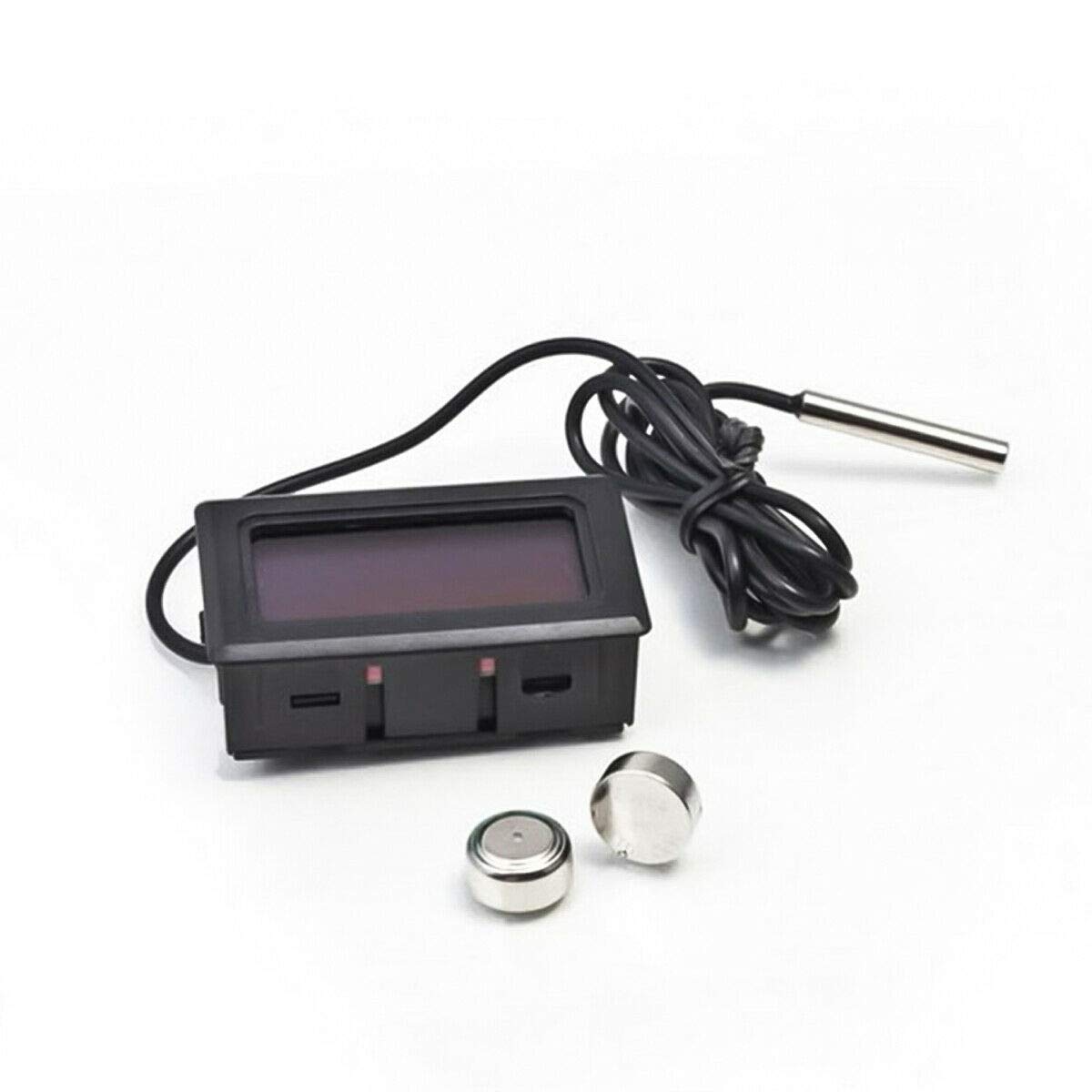 HiLetgo thermometer with 1m probe for flexible kitchen and fridge use