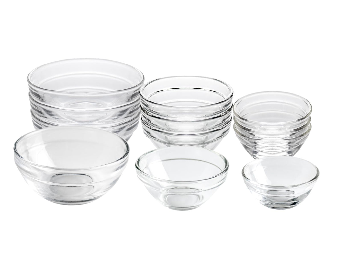 HillSpring 1.5oz glass prep bowl for precise salt and spice portions.