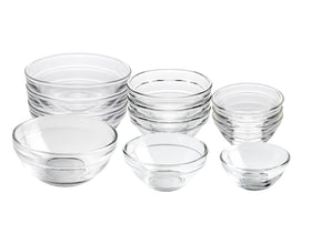 HillSpring 1.5oz glass prep bowl for precise salt and spice portions.