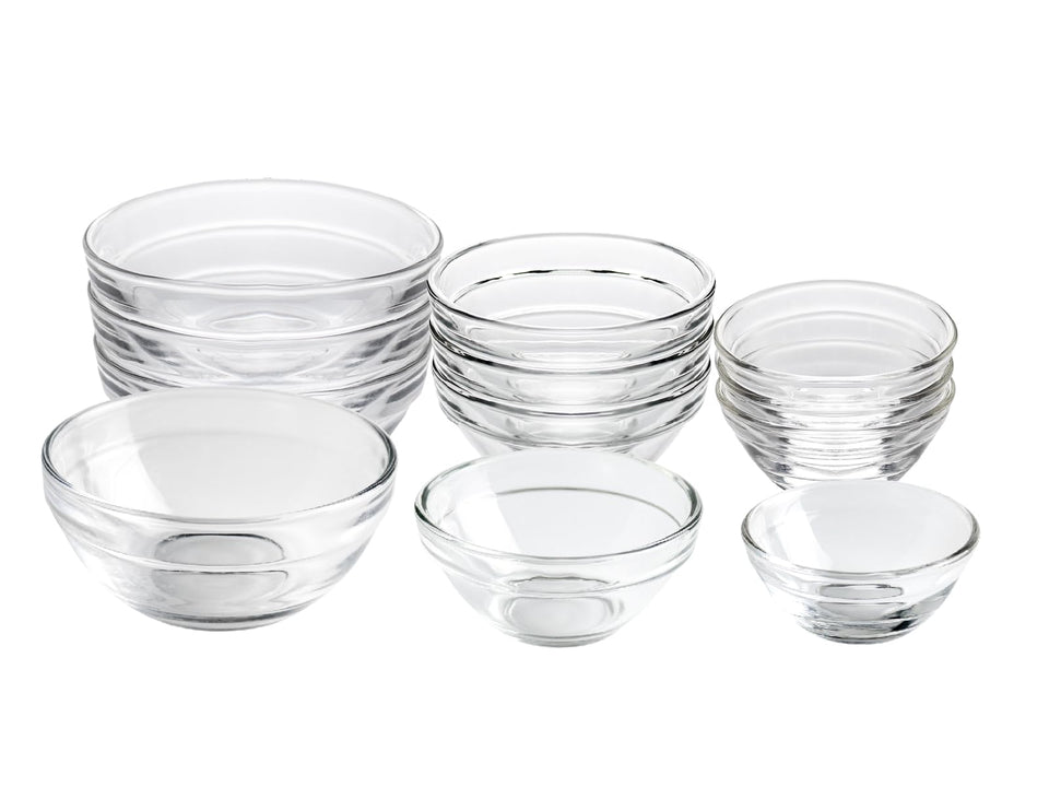 HillSpring 1.5oz glass prep bowl for precise salt and spice portions.