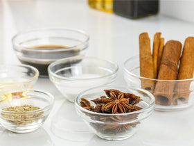 HillSpring 3.5oz glass prep bowl great for small ingredient portions during cooking.