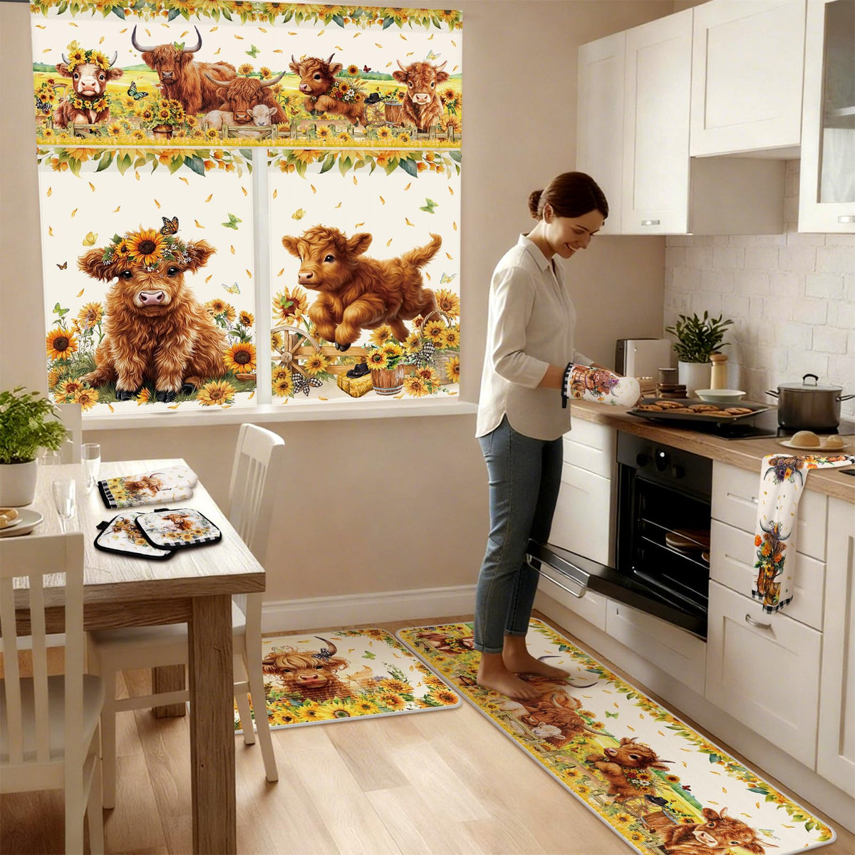 Hillsuren velvet floor mat with non-slip base keeps entryways tidy and safe.
