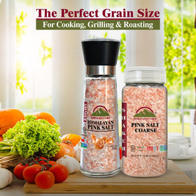 Himalayan Chef refill pouch 14 oz keeps salt fresh for longer.