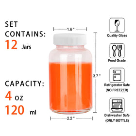 HINGWAH shot bottle with label pack, helps organize flavors and batches.