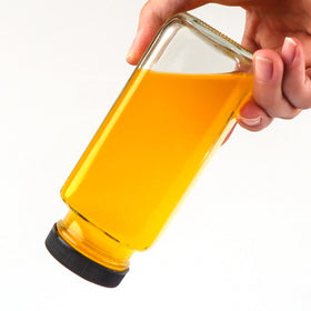 HINGWAH BPA-free glass bottles safe for beverage storage.