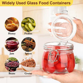 HINGWAH jars with spices and sugar for organized cooking