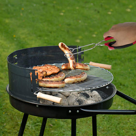 HINMAY multi-task tongs ready for grill and prep