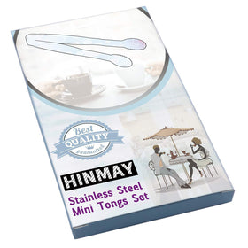 HINMAY mini serving tongs four piece set saves space