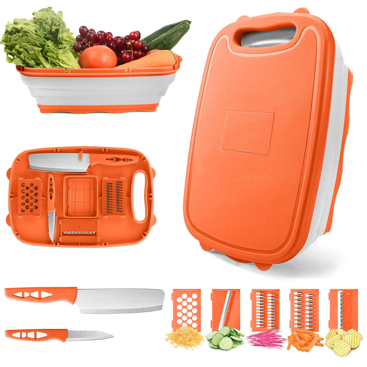HI NINGER camping cutting board folding design for space-saving outdoor use.