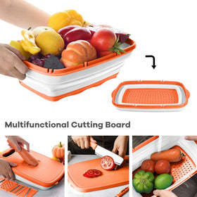 HI NINGER collapsible cutting board for compact RV kitchen setups.