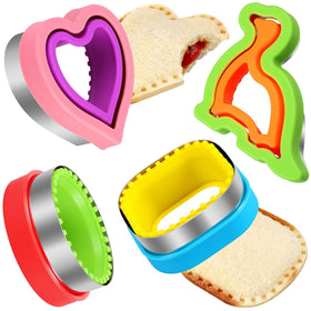 HINZER circle-cut sandwich cutter for quick round sandwiches and fun lunches
