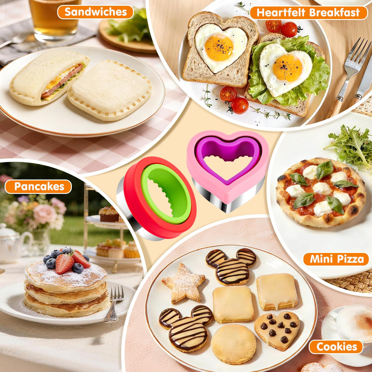 HINZER dinosaur-cut cutter adds playful shapes to lunches and snacks