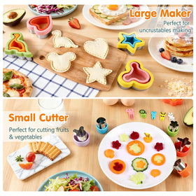 HINZER flower sandwich cutter brightens school lunches