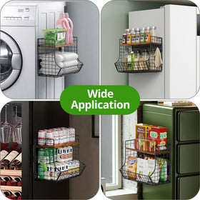 HIPLIYS laundry-room organizer tidies detergents with open-view access.