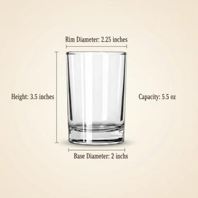 History Company Bàcaro Veneto stemless glass held in hand for casual pour