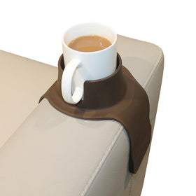 HIT PRODUCTS CouchCoaster armrest on sofa keeps drinks secure and within reach