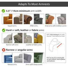 HIT PRODUCTS CouchCoaster wide-arm fit works with couches and recliners