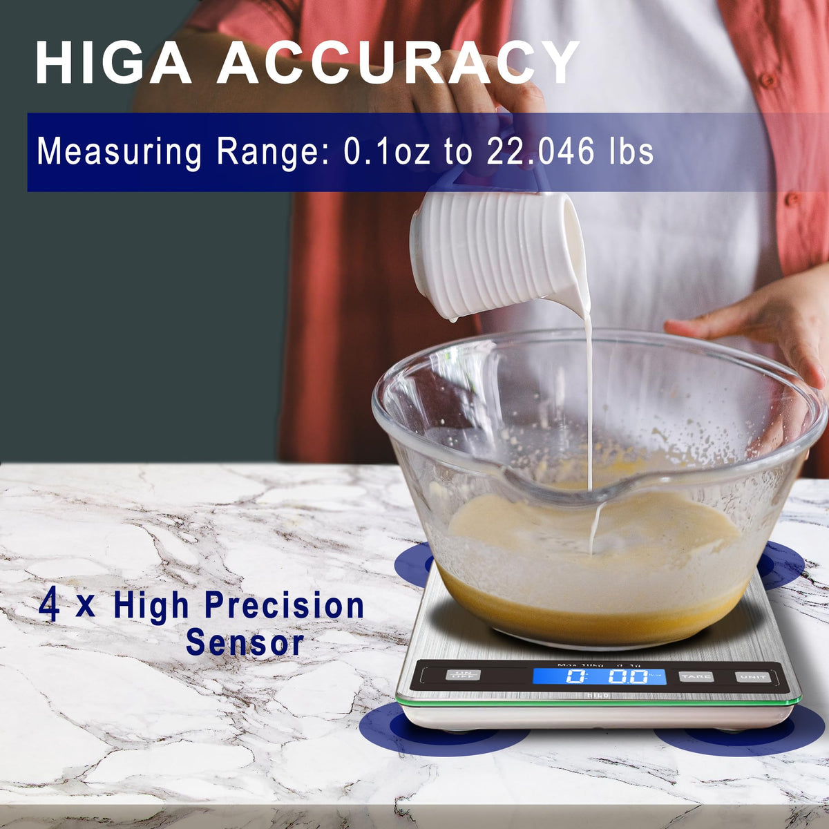 HITO 3-minute timer helps pace cooking and avoid overlong measurements.