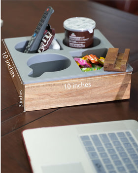 Hitseon waterproof surface cleans quickly after meals and beverages.