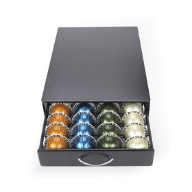 HiveNets metal drawer sleek finish elevates kitchen decor while organizing capsules