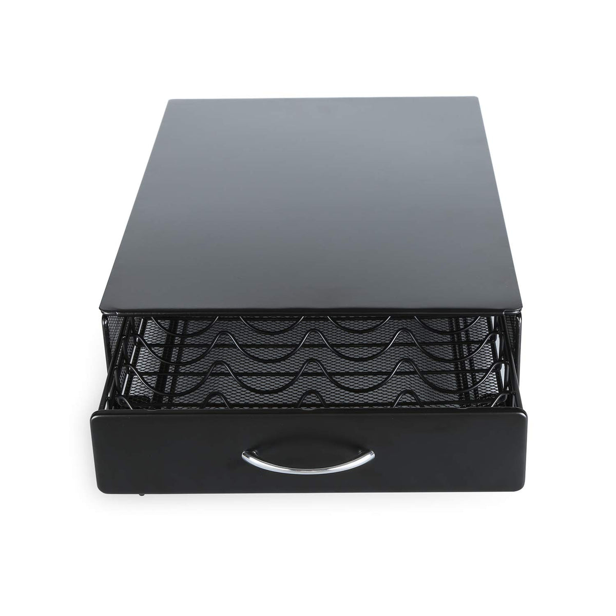 HiveNets Vertuoline drawer stackable design saves counter space