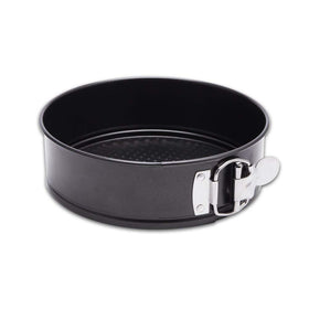 Hiware 10-inch springform pan with removable bottom for easy cheesecake release.