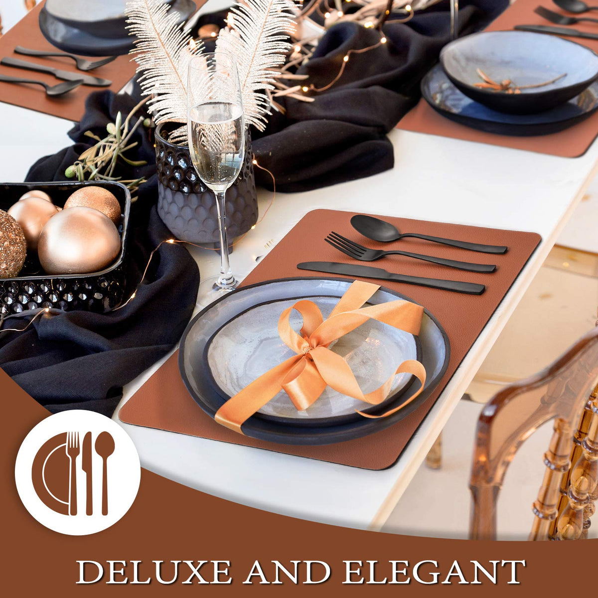 Hiware 24-piece silverware set packaged for gifting or family use.