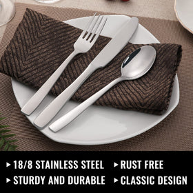 HIWARE steak knives with sharp edges for effortless at-table prep