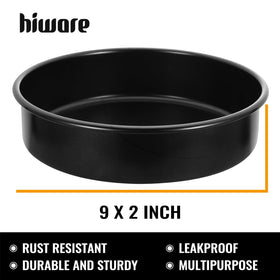 HIWARE 60-piece parchment rounds ensure quick prep and easy release.