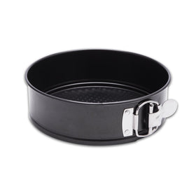 HIWARE 9-inch cheesecake pan with removable bottom for clean release and easy serving