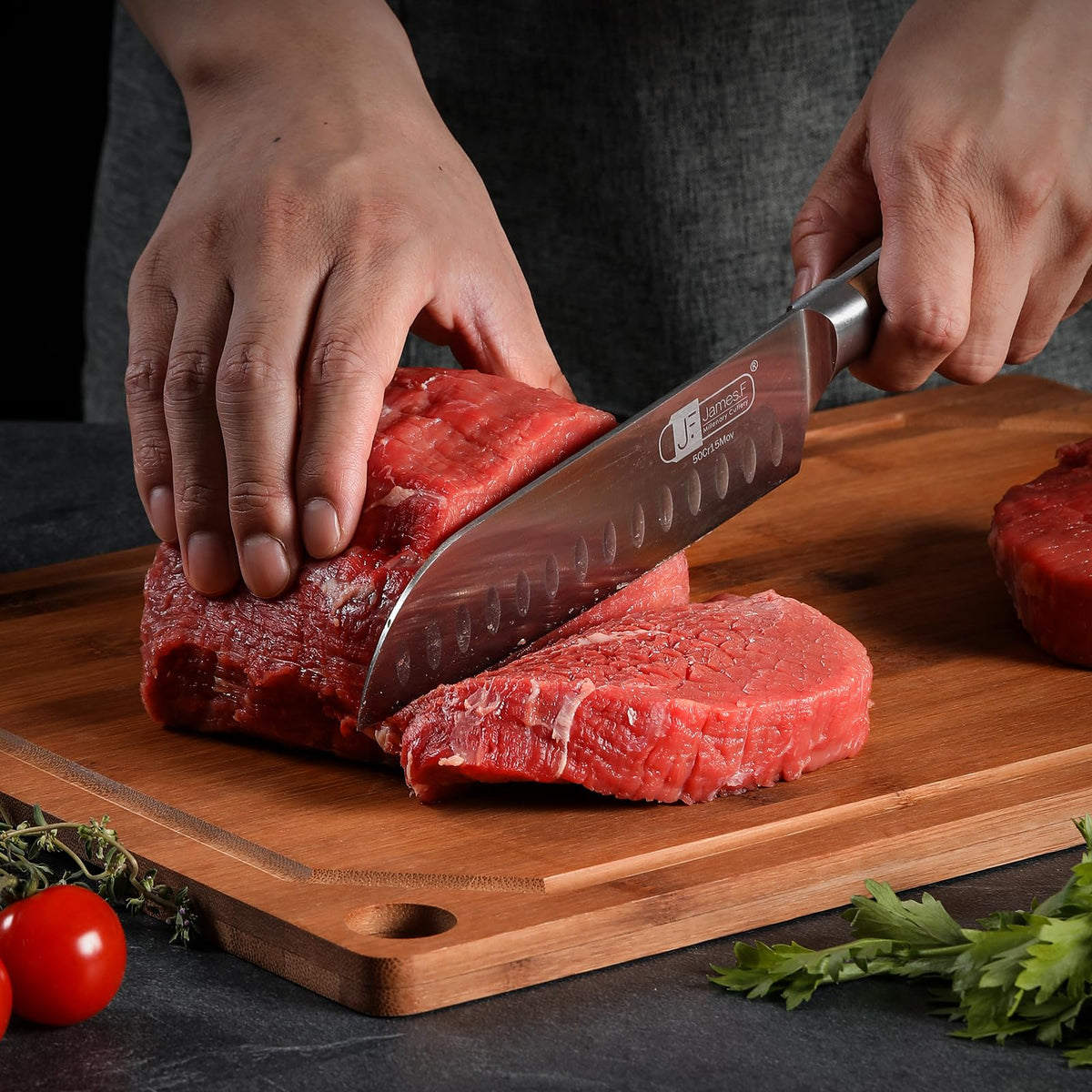 Hiware cutting board blends natural beauty with practical surface