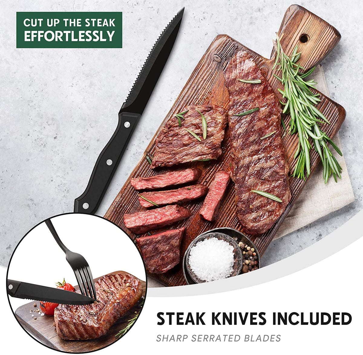 Ergonomic triple-riveted handles for balanced and comfortable use