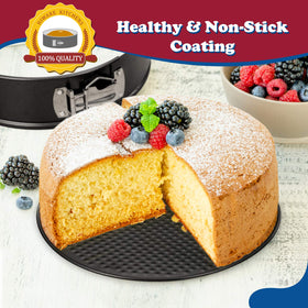 HIWARE pan provides even heat distribution and durable non-stick coating