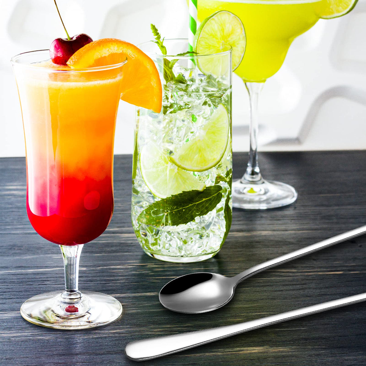 Hiware mirror-polish finish spoons add premium kitchen style.