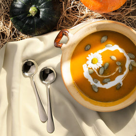 HIWARE modern elegant design blends with existing flatware.