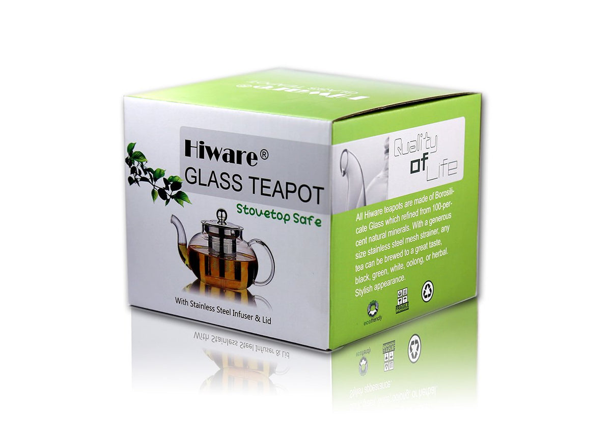 HIWARE dishwasher-safe teapot makes cleanup quick after tea time