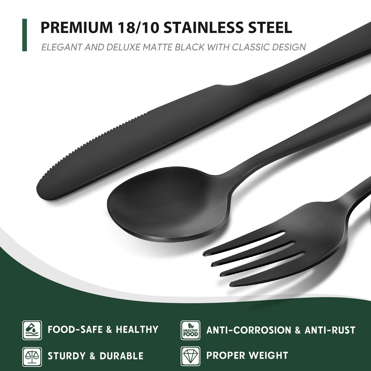 Hiware vacuum-plated matte finish highlights durable, fade-resistant appearance
