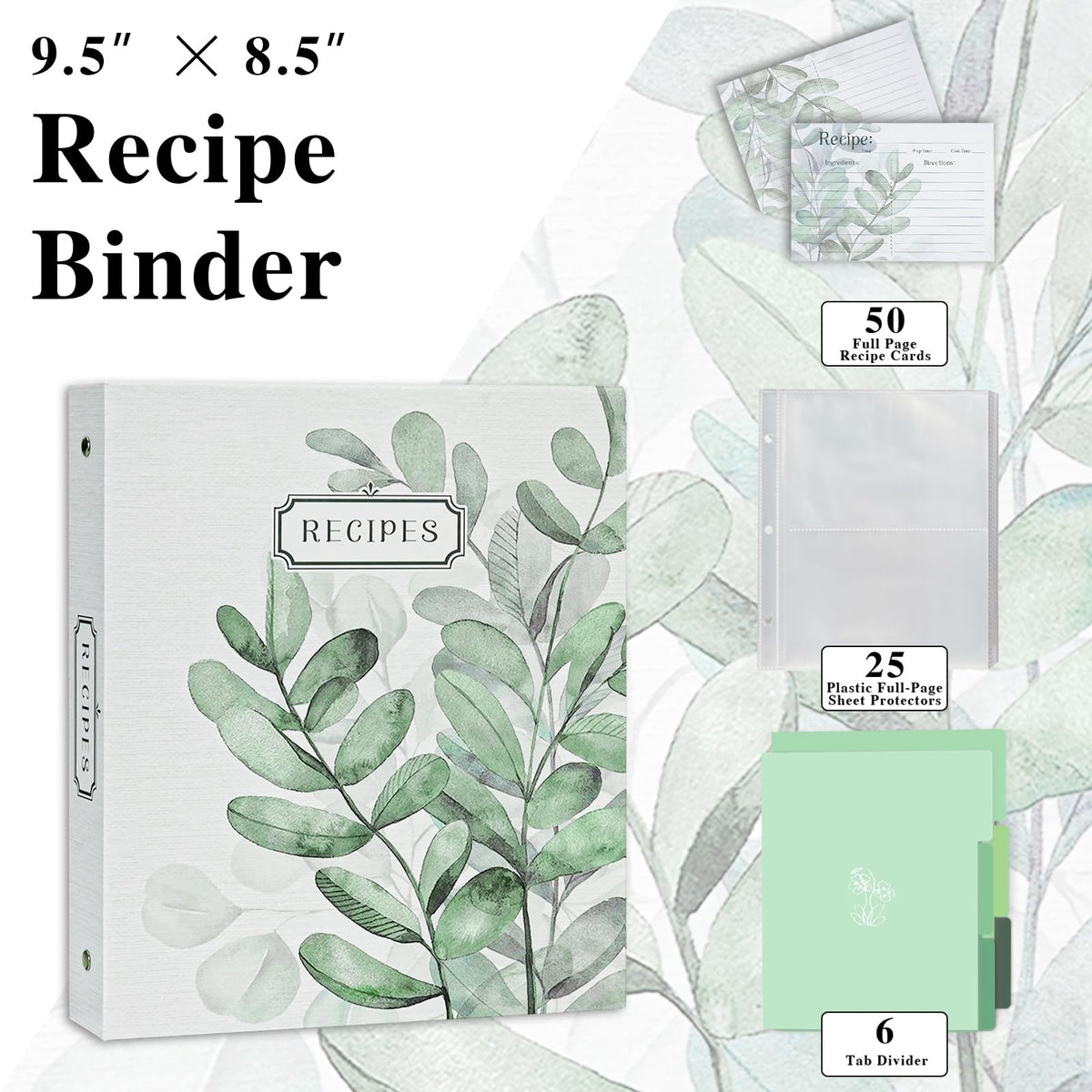 Hiwhy six dividers help categorize meals and tips for quick reference.