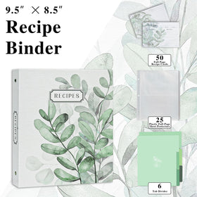 Hiwhy six dividers help categorize meals and tips for quick reference.