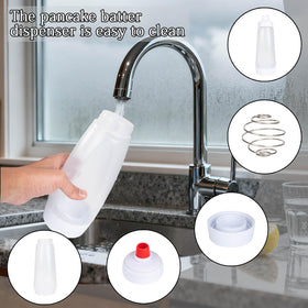 hjpzrui dishwasher-safe parts simplify cleanup after baking.