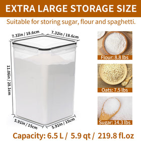 HKJ Chef lids with silicone seal for leak-proof storage