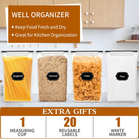 HKJ Chef stackable design saves counter and shelf space