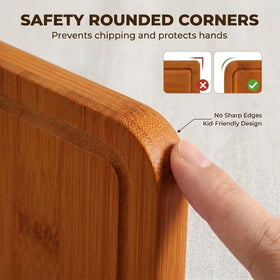 HKKZYT knife-friendly surface preserves blade edge.