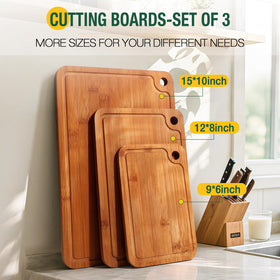 HKKZYT stacked boards stored neatly on counter or in drawer.
