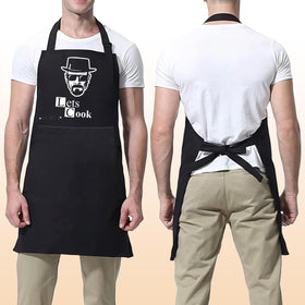 Hkmmdvc Lets Cook apron pockets in use shows convenient tool storage.