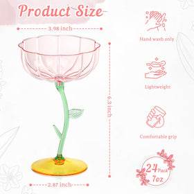 HKSZEH green-stem flower design adds vibrant accent to table settings.