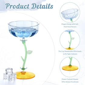 HKSZEH orange base flower glass highlights a bright, festive mood for celebrations